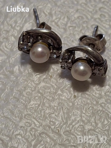 малки сребърни обеци