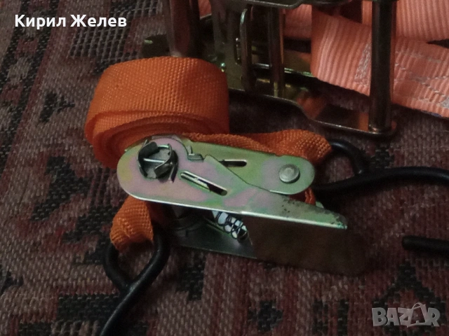 Комплект колани с тресчотка за укрепване на товари 54284, снимка 6 - Аксесоари и консумативи - 53638508