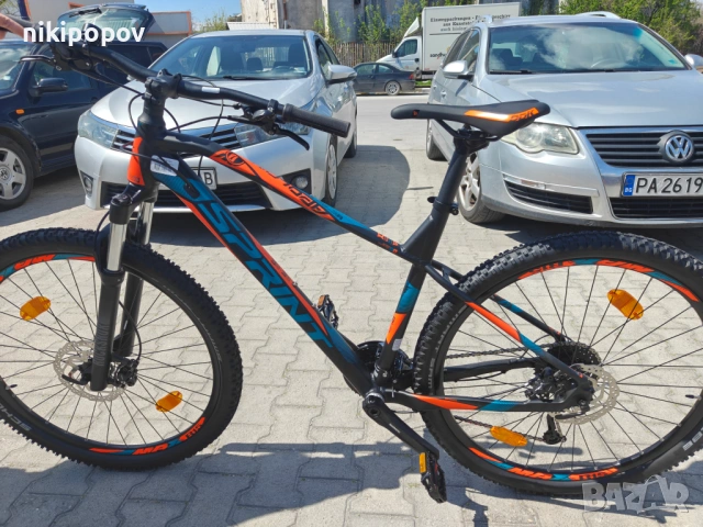 PA Велосипед 27.5" APOLON черен/оранж, снимка 8 - Велосипеди - 54276972