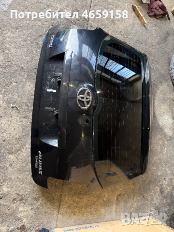 Заден капак Toyota auris 2008