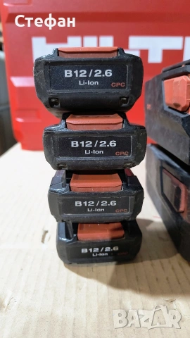 Батерии Hilti 12v, 22v, 36v, снимка 2 - Други инструменти - 53389904