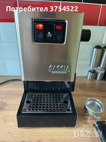 Gaggia Classic Inox кафемашина За Еспресо, снимка 7 - Кафемашини - 46692560