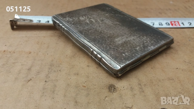 дебело посребрена табакера , снимка 8 - Антикварни и старинни предмети - 54068080