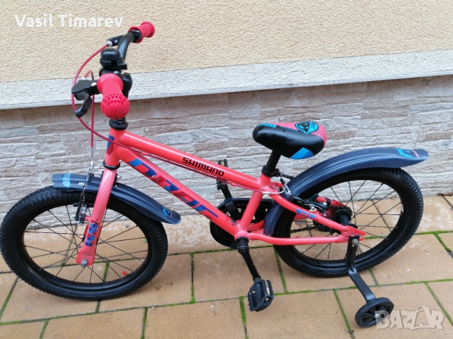 Drag Rush 18* Детско колело с помощни колела! 