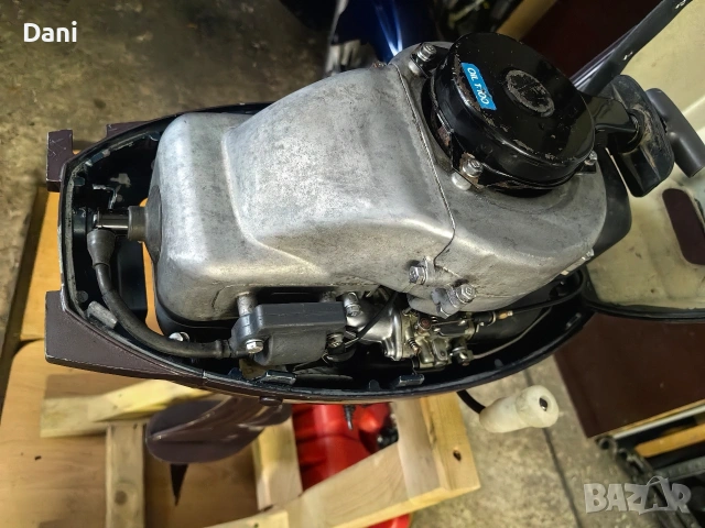 Двутактов двигател за лодка Yamaha 5bs , снимка 2 - Воден транспорт - 54131766