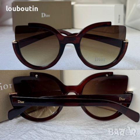 Dior дамски слънчеви очила котка, снимка 1 - Слънчеви и диоптрични очила - 45162681