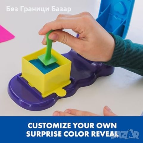 Нов Playfoam Magic Sand за деца 3+ години, сет с инструменти и цветен пясък , снимка 5 - Пластелини, моделини и пясъци - 45983570