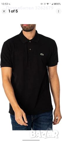 Lacoste 100% оригинална тениска размер xxl, снимка 1 - Тениски - 45927108