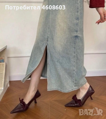 Нови стилни обувки на ток, снимка 3 - Дамски обувки на ток - 51880226