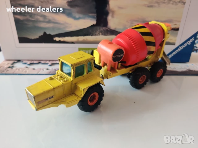 Метална количка Corgi Volvo BM 860 TC Rapier Concrete Mixer