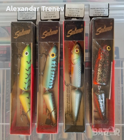 Воблери Salmo Whitefish, снимка 4 - Екипировка - 53697720