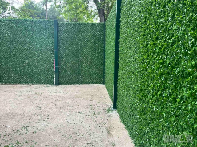 Бургас - Декоративна оградна плетена мрежа / жив плет / тревна ограда / мрежа, снимка 7 - Огради и мрежи - 42265671