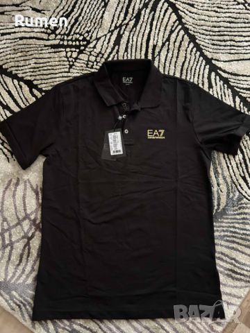 Мъжка тениска на EA7 100% памук 