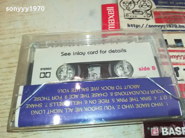 AC/DC WHO MADE WHO-TAPE 1604251834, снимка 2 - Аудио касети - 49922192