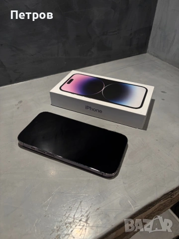 КАТО НОВ Iphone 14 Pro 512 GB Purple, снимка 5 - Apple iPhone - 53902025