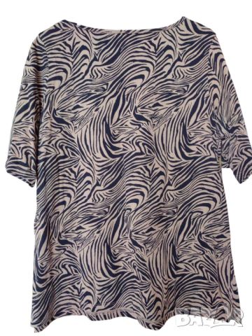 Дамска тениска със животинска щампа, LC Waikiki, 100% памук, XL, снимка 2 - Тениски - 45675947