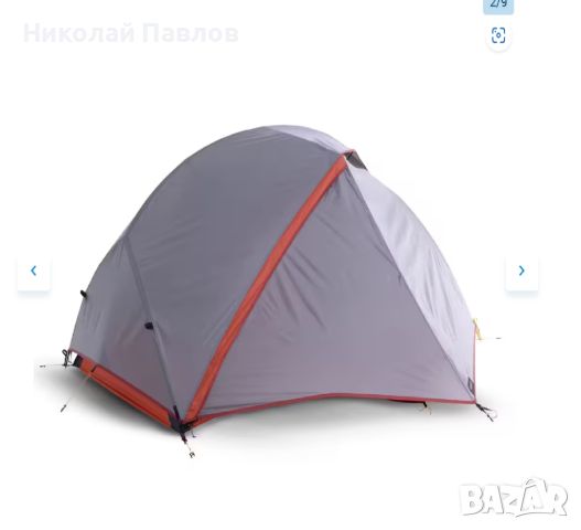 Олекотена палатака Decathlon за трекинг MT900, снимка 2 - Палатки - 45422858