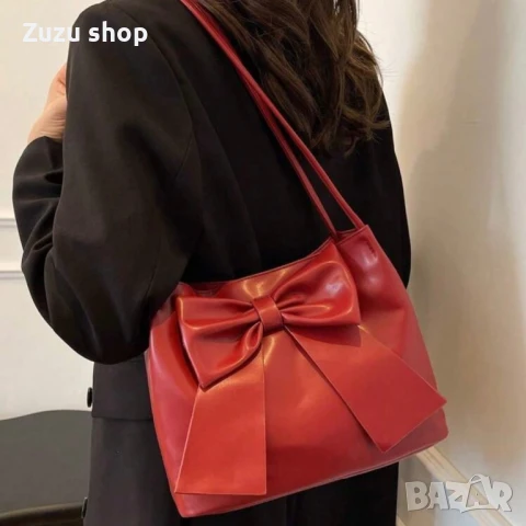 Дамска чанта с панделка, снимка 14 - Чанти - 51084540