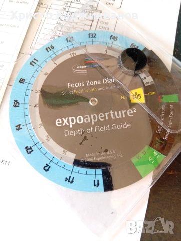 Фотография Depth of field guide, снимка 2 - Чанти, стативи, аксесоари - 53783458