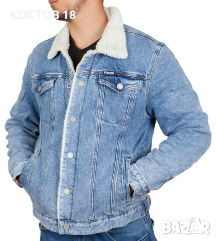 Мъжко Дънково яке 3427, снимка 2 - Якета - 51386621