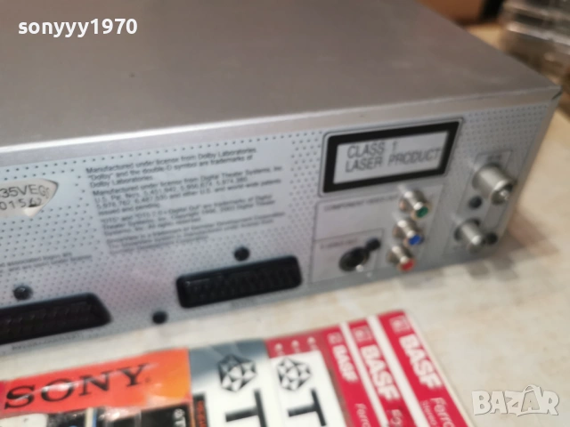 PANASONIC DMR-ES35V DVD RECORDER+VHS ВНОС GERMANY 1904260951LCHERY1, снимка 16 - Плейъри, домашно кино, прожектори - 54242306