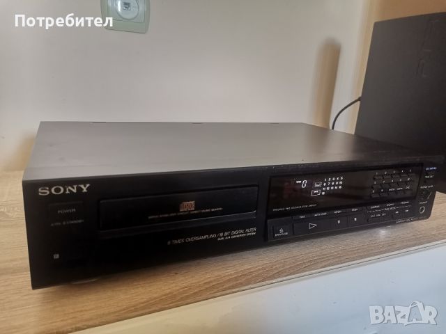 CD player Sony cdp 590 , снимка 4 - Ресийвъри, усилватели, смесителни пултове - 45695200