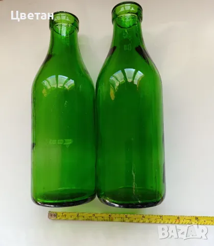 ретро стъклени бутилки - лот алкохол, безалкохолни и др., снимка 7 - Нумизматика и бонистика - 50218411
