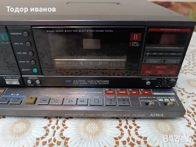 AIWA-FX-A120, снимка 5 - Декове - 50097344