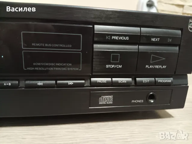 Philips cd604, снимка 4 - Ресийвъри, усилватели, смесителни пултове - 47144503