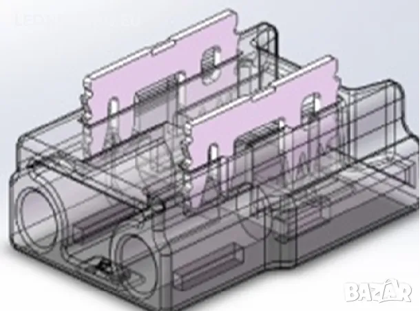 Конектори за свързване на LED ленти без запояване, снимка 13 - Лед осветление - 49675980