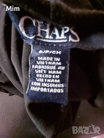 CHARS S/L Черна еластична свободна рокля , снимка 5 - Рокли - 53820988