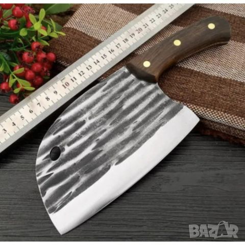 Професионален здрав кухненски масивен готварски инструмент за рязане на месо, снимка 6 - Прибори за хранене, готвене и сервиране - 46420167