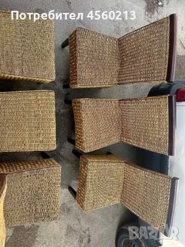 Продавам ратанови столове 6 бр