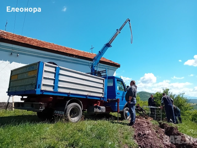 Услуги с тристранен самосвал и кран., снимка 3 - Транспортни услуги - 53883135