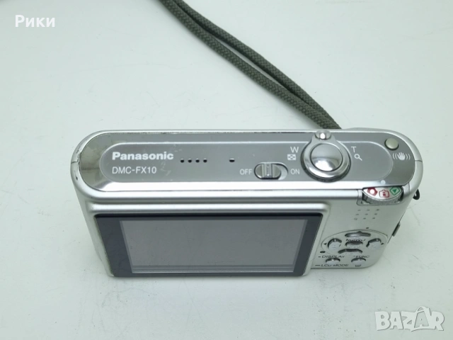 Panasonic Digital Camera Lumix DMC-FX10 6.0MP Silver Tested, снимка 11 - Фотоапарати - 53804569
