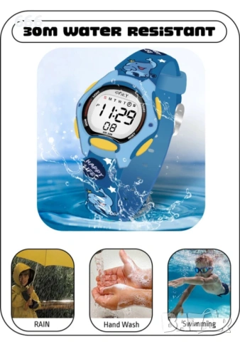 SPIKY дигитален спортен часовник за деца | Многофункционален, светещ дисплей., снимка 5 - Детски - 54070466