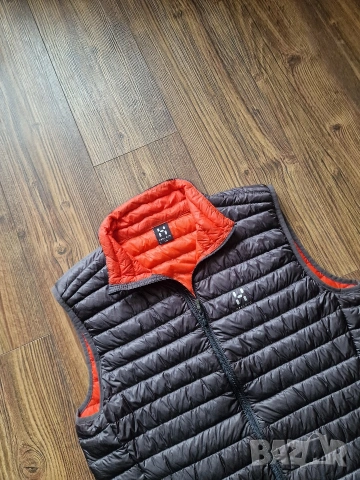 Страхотна мъжка грейка елек HAGLOFS размер XL , снимка 3 - Якета - 53335309