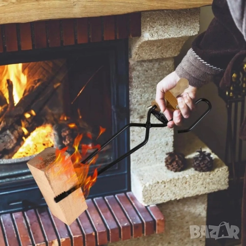 Метални щипки за къмпинг Fire Tongs, снимка 4 - Други стоки за дома - 52073886