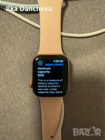 Дамски Apple Watch, розов металик - SE A2351, снимка 8 - Друга електроника - 45708988