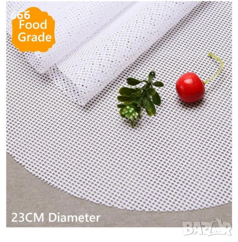 Пакет от 24 бр силиконови подложки за готвене на пара 23 см, снимка 3 - Форми - 53036944