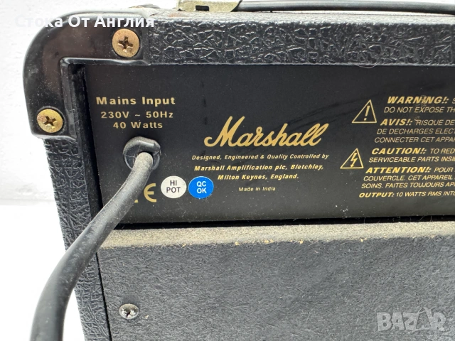 Кубе - Marshall MG10CD/ 40 W, снимка 6 - Тонколони - 52303043