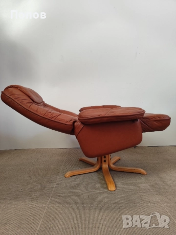 Шведско дизайнерско релакс кресло, снимка 8 - Дивани и мека мебел - 52435187
