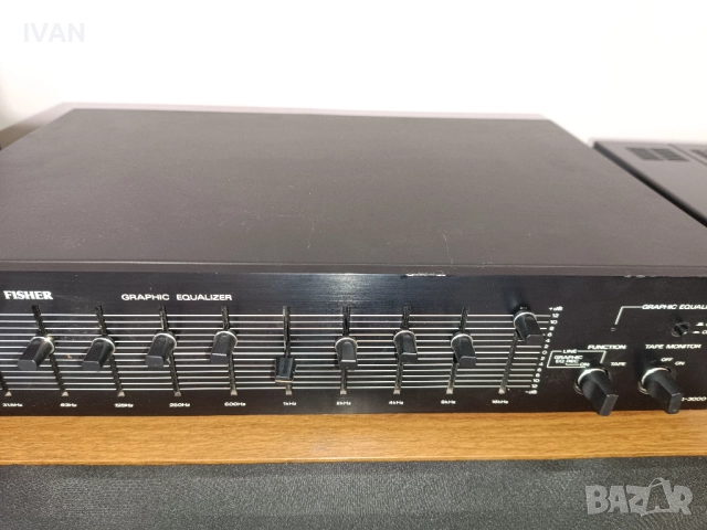 продавам еквалаизер-fisher-eq-3000, снимка 4 - Ресийвъри, усилватели, смесителни пултове - 52983629