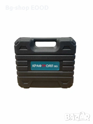 Ъглошлайф Kraft Royal, Флекс, Акумулаторен, Черен, 24VDC, 6Ah, 76mm, К-т, снимка 3 - Други инструменти - 54089683