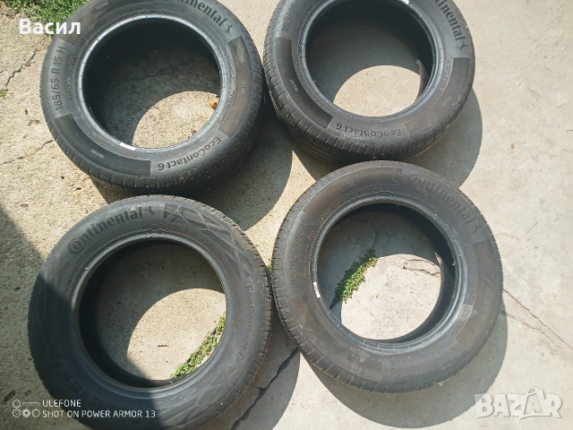 Летни гуми внос Continental ecocontact 6 185 /65/15 88H, снимка 2 - Гуми и джанти - 54005361