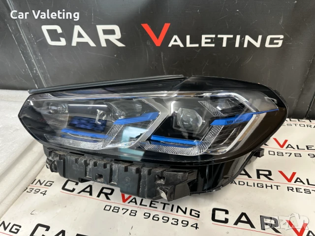 Фар фарове ляв Bmw X3 G01 X4 G02 LCI far farove Бмв х3 Г01 Х4 Laser, снимка 3 - Части - 50678868