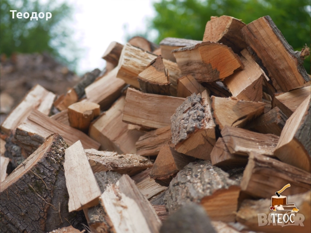 Сухи дърва – нарязани и нацепени, снимка 6 - Дърва за огрев - 52435398