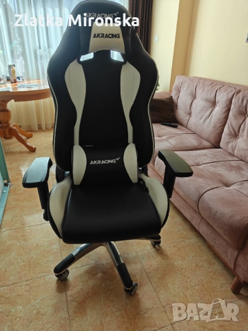 Геймърски стол AKRACING, снимка 12 - Столове - 52745724