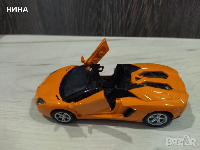 Метална количка Lamborghini Aventador Roadster !!!, снимка 3 - Колекции - 46458071