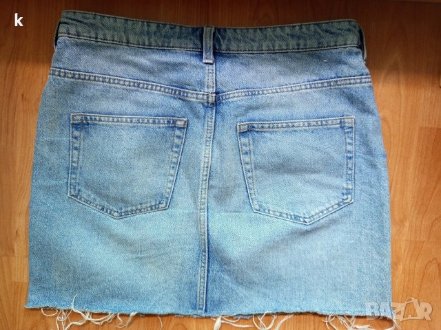 Дънкова пола, снимка 2 - Поли - 51285690